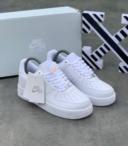 White Nike AF1 Size 38 to 46